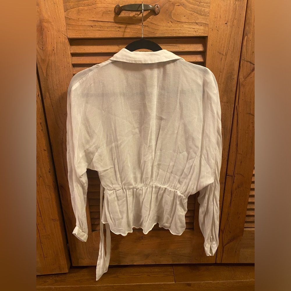 Zara Sheer Top - Picture 2 of 3